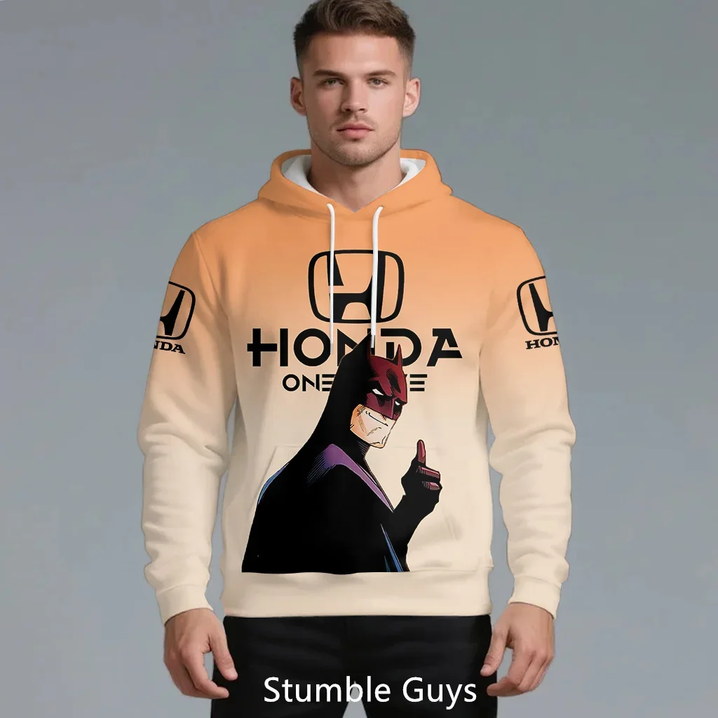سترة هوندا الصيفية للرجال سريعة الجفاف للأطفال جيرسي للأولاد دراجة نارية رياضية لسباق السيارات ماركة كاجوال ملابس المراهقين #5