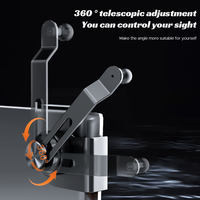 For Tesla Model Y Model 3 S X Cybertruck All Versions Aluminum Car Phone Holder Screen Side Mount Magnetic Wireless Charger 15W