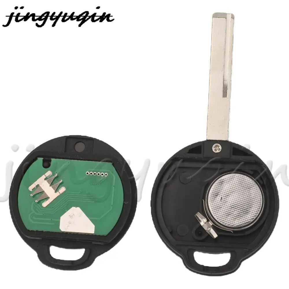 JYQ 2Buttons Remote Smart Car Key 315/433MHz ID46 PCF7941 For Mitsubishi Colt 2002-2012 Cabriolet 2006-2008 HU56 Blade