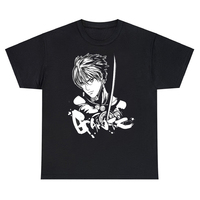 Japanese Anime T-Shirt GANTZ Harajuku Casual Stylish 100% Cotton O-Neck Versatile Streetwear Daily Vintage High Quality Tops