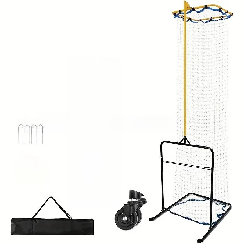 Adjustable Height Volleyball Practice Net Trainer, Fixed‑Point Accurate Volleyball Training Net, Volleyball Practice Accessories