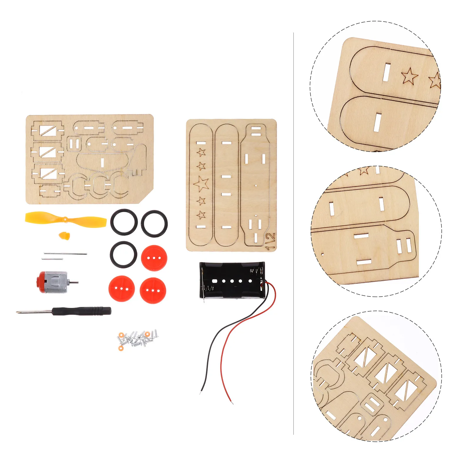 

1Set Wooden DIY Glide Aircraft Kit for Kids Enhances Observation Thinking Analytical Skills Hands-on Learning Educational