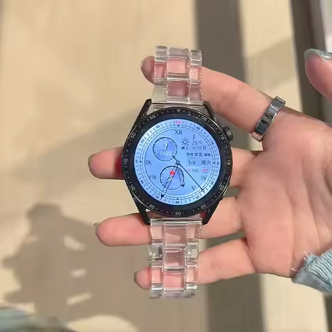 20mm/22mm Resin strap For Samsung Galaxy watch 7 6 5 pro/4-6 classic 46/42mm/Active 2 40/44mm correa Gear S3 smartwatch Bracelet