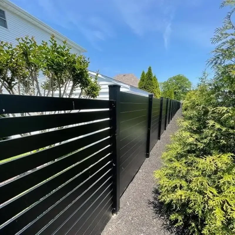 Customized Modern Contemporary Design Aluminum Alloy Fence for Balcony Corridor Wall for Villas and Hotels