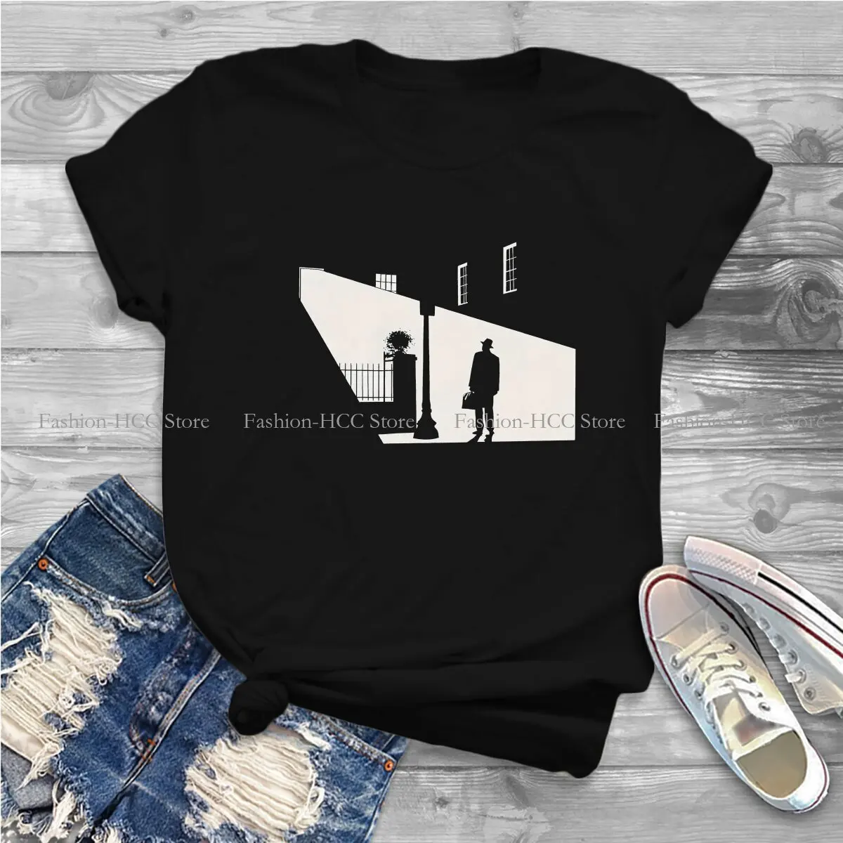 The Exorcist Movie Polyester TShirt for Women Light Basic Casual Sweatshirts T Shirt Novelty New Design