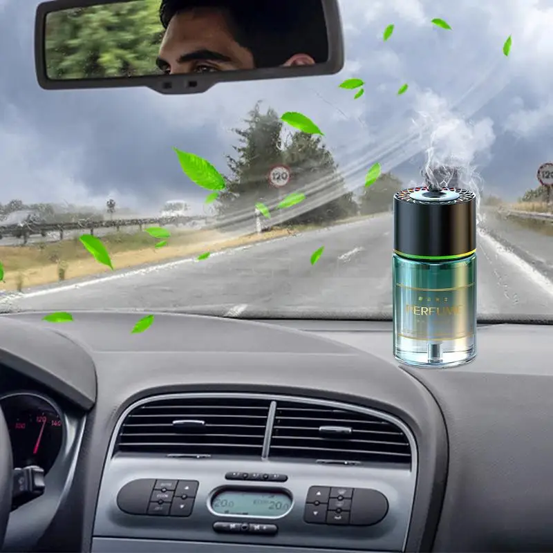 Smart Car Air Freshener 160ml Intelligent Car Oil Diffuser Air Freshener Odor Removal Diffuser Precise Timing Automatic