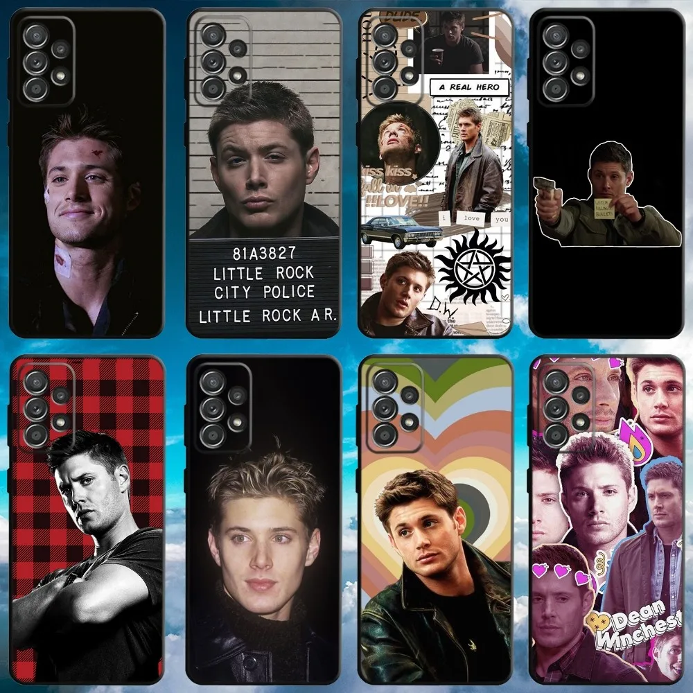 Celebrity Dean Winchester Phone Case For Samsung S21,S22 Ultra,S20,S30 plus,S22 plus,S23,S30 ultra 5G Soft Black Cover