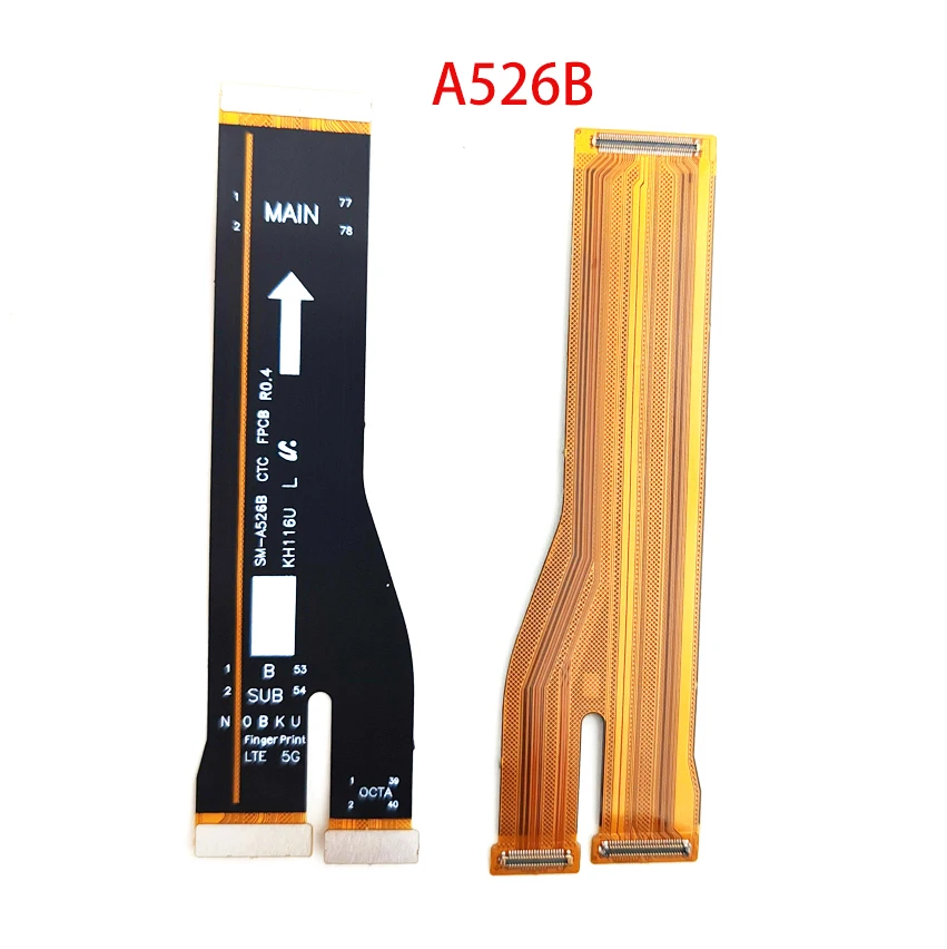 

1 шт. для Samsung Galaxy A52S A526U A52 A525F 5G A526B A528B разъем основной платы материнской платы ЖК-дисплей USB гибкий кабель