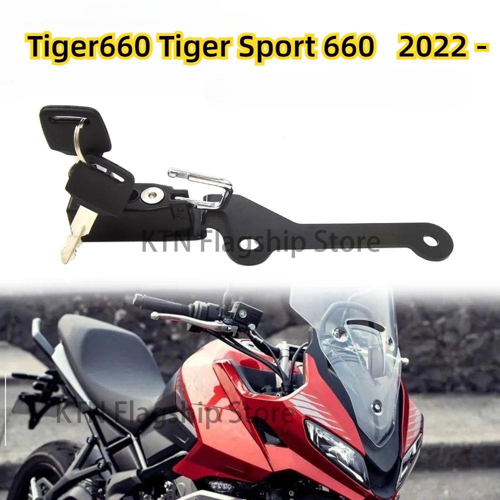 

Для Tiger660 Tiger Sport 660 2022 - Замок для шлема Замок для шлема Противоугонный замок - аксессуары для мотоциклов - Замок для шлема мотоцикла