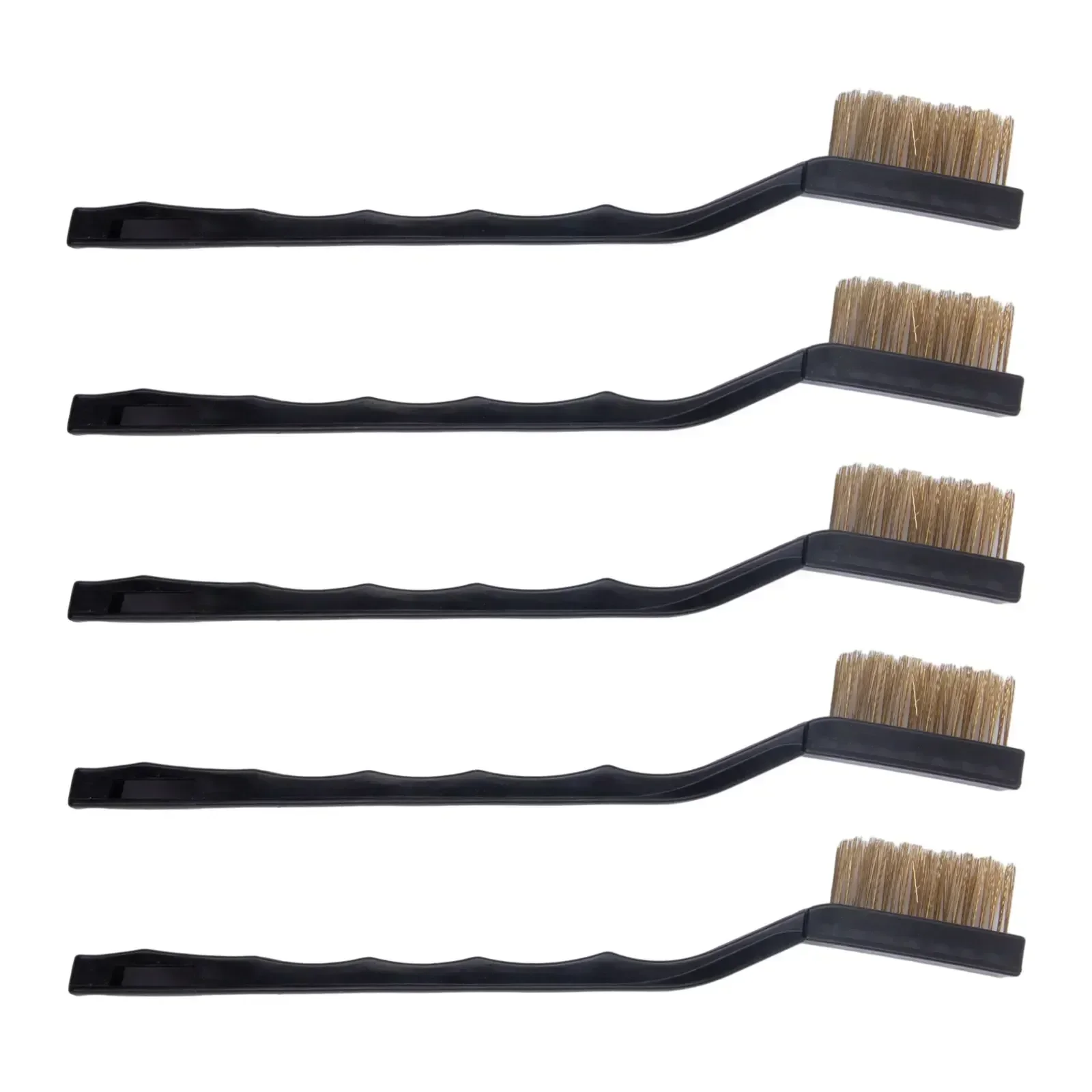 5pcs Ndustrial Wire Brushes Brass Wire Brush DIY Cleaning Paint Rust-Remover Industrial Scrubbing Brush Cleaning Tool