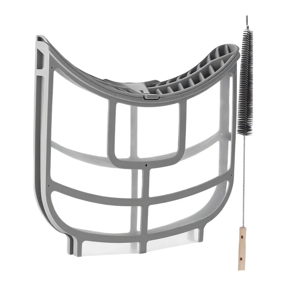 ADQ73373201 Filter Assembly Compatible With Dryers DLEX8000V DLGX8001W DLEX9500K, Laundry Dryer Parts Fluff Trap Mesh Screen,