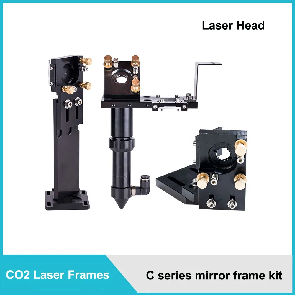 CO2 Laser Frame Mirror Holder Lens Tube Laser Head Gas Nozzle Hardware Accessories Engraving Machine Accessories