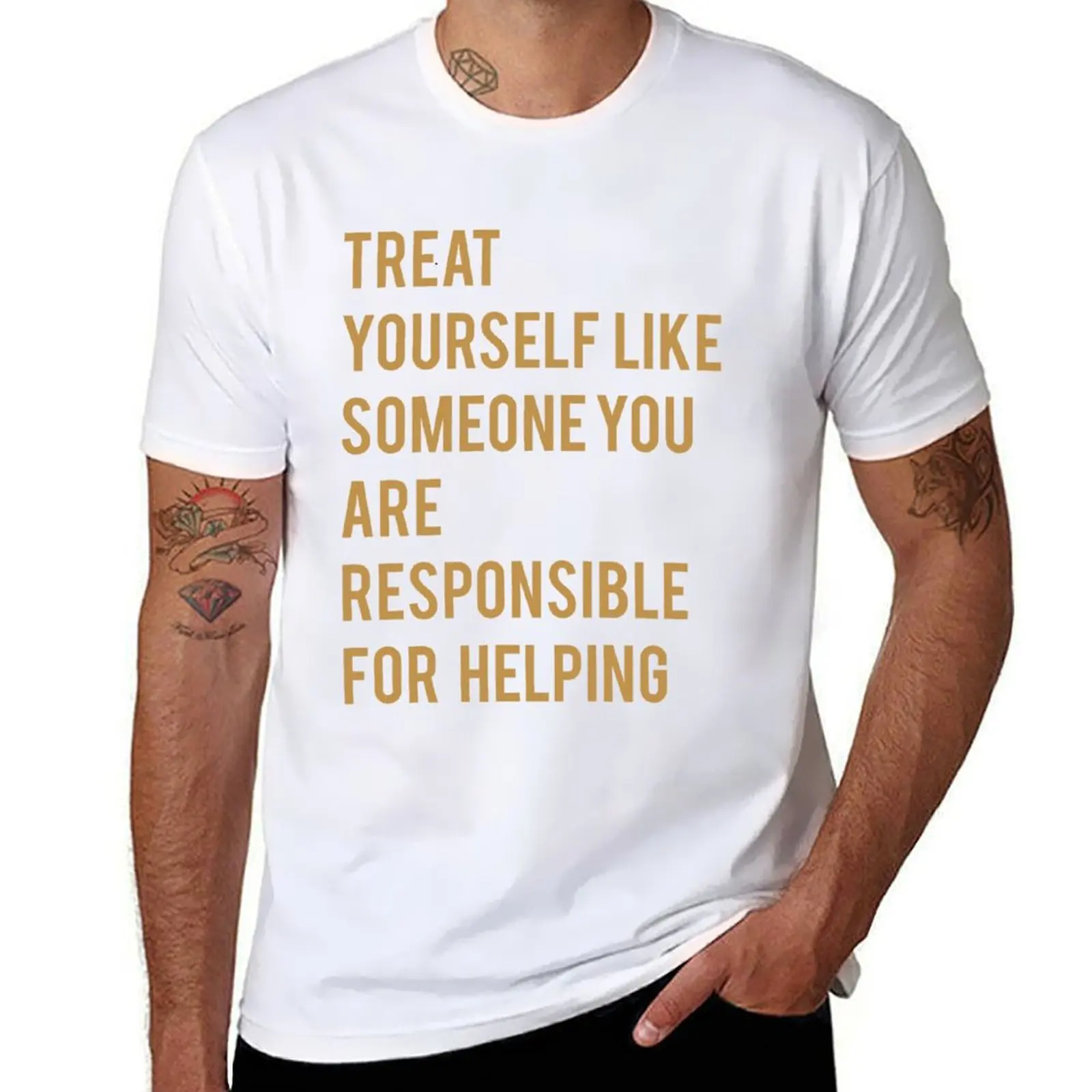 

t T-Shirt LIKE YOU tshirt SOMEONE fit HELPING t man TREAT FOR shirt personalised slim ARE for anime shirts RESPONSIBLE YOURSELF