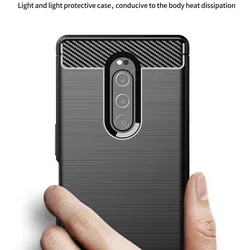 For Sony Xperia 1 J8110 J8170 Case Shockproof Soft Silicone Back Cover Phone Case TPU Bumper for Sony Xperia 1 J9110 J9150