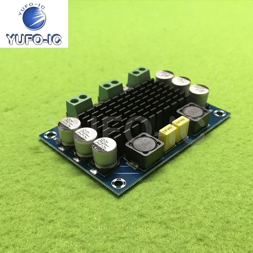 Free Ship 1PCS Xh-M542 Single Track Audio Amplifier Car Digital Amplifier Board Tpa3116d2 High Power Amplifier 100W