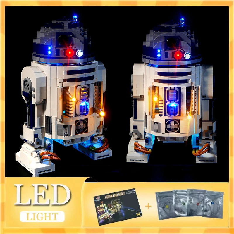 Премиальный набор светодиодных ламп для самостоятельной сборки для Lego 75308 (только светодиодные лампы, без модели из блоков) — осветите свои творения.
