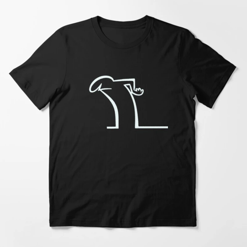 La linea a linha osvaldo cavandoli tshirts de tv distintivo jogar boliche masculino feminino hipster t casual streetwear roupas homem