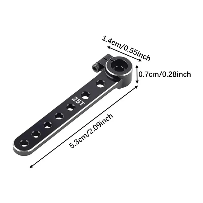 25T Servo Arm Parts Replacement Upgrade for RC Fixed Wing Aircraft Boat Airplane