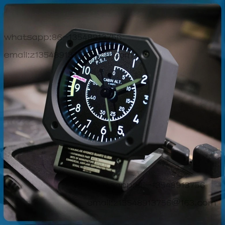 

LAB-M metal aviation feeling clock simulation flight instrument
