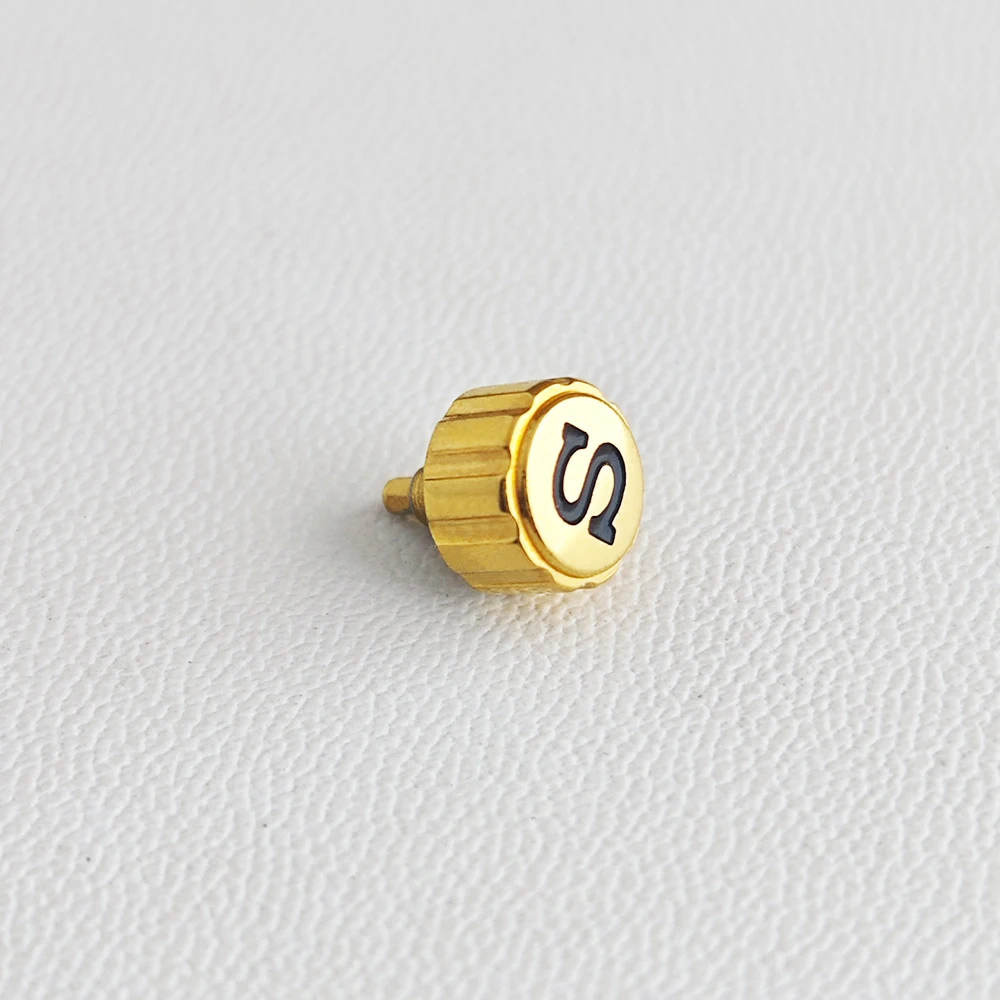 Hochwertige Uhrenkrone 3 Stile Passend für NH35 NH36 Uhrwerk Zubehör Uhrenkrone mit Graviertem S-Logo Herrenuhren – Detail 10