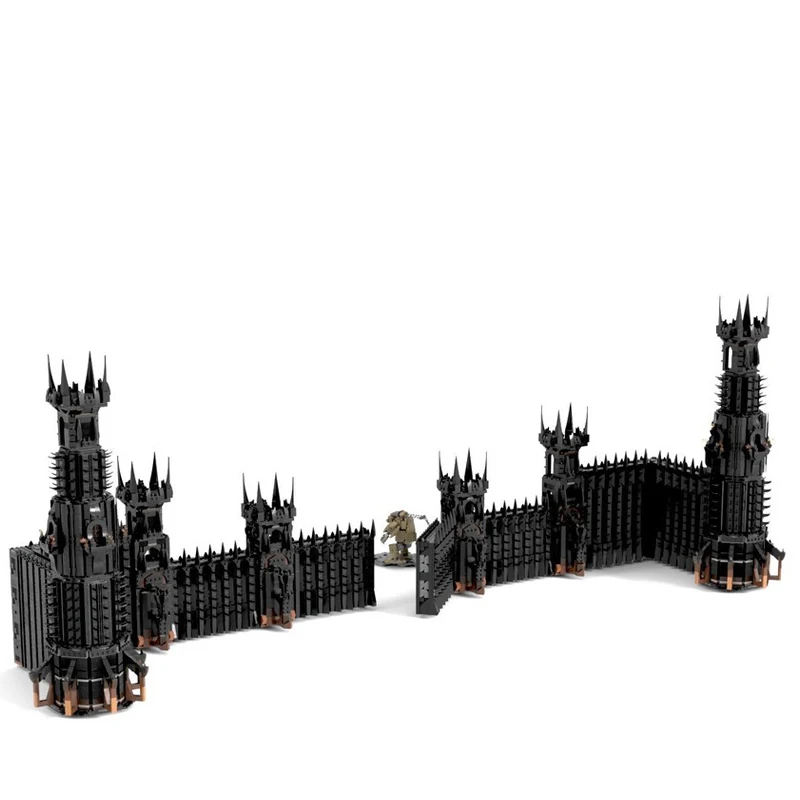 NEW 10510PCS Lord of The Ringsed Movie MOC modular LOTR Black Gate Model DIY creative ideas Child toy BirthdayGift blocks bricks