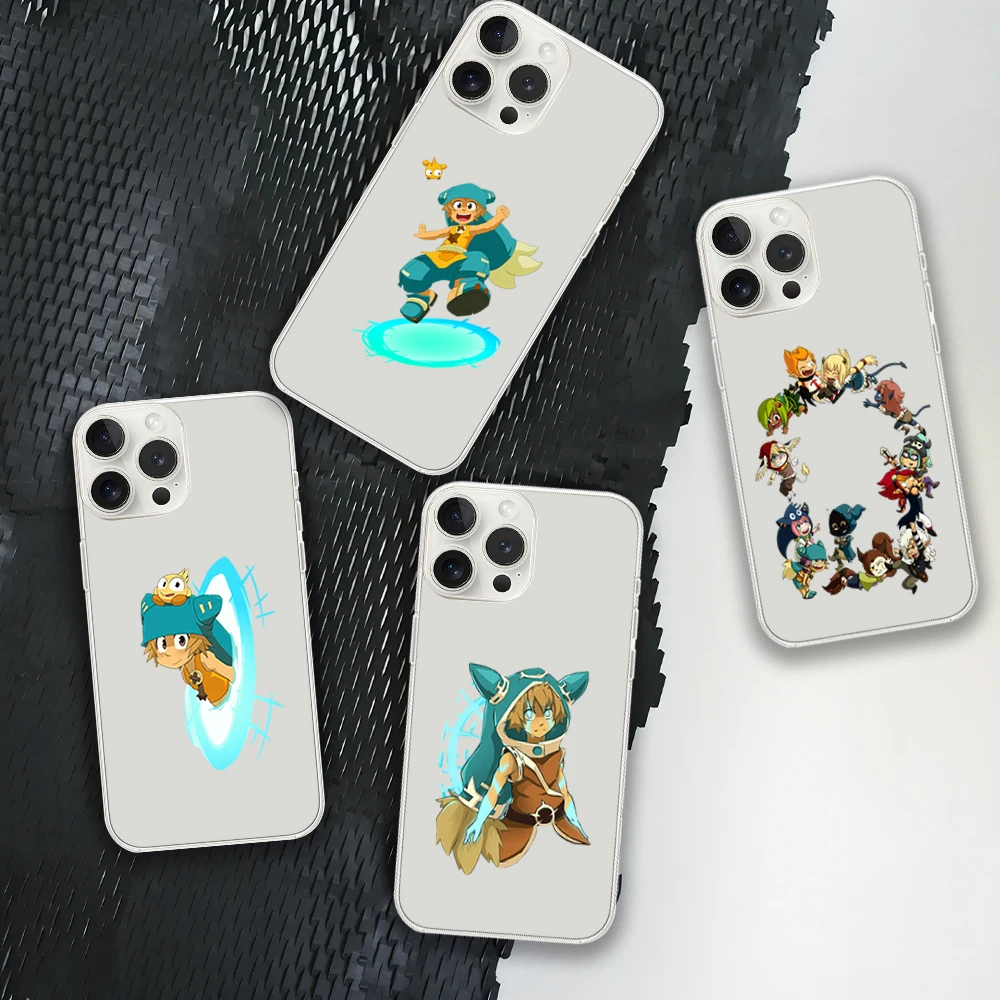 Game W-Wakfu Phone Case for iPhone 12 11 13 14 15 16 Max Pro Plus Transparent Soft Shell