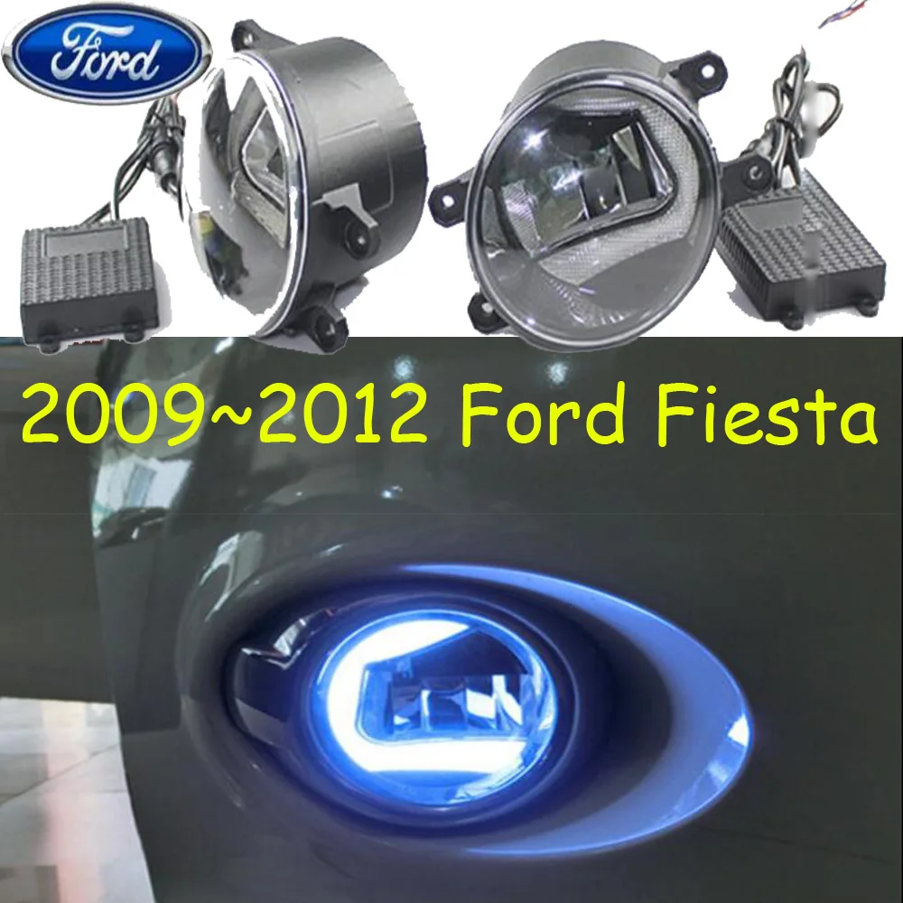 2009 2010 2011 2012y Fiesta fog light car accessories LED DRL for Ford Fiest headlight