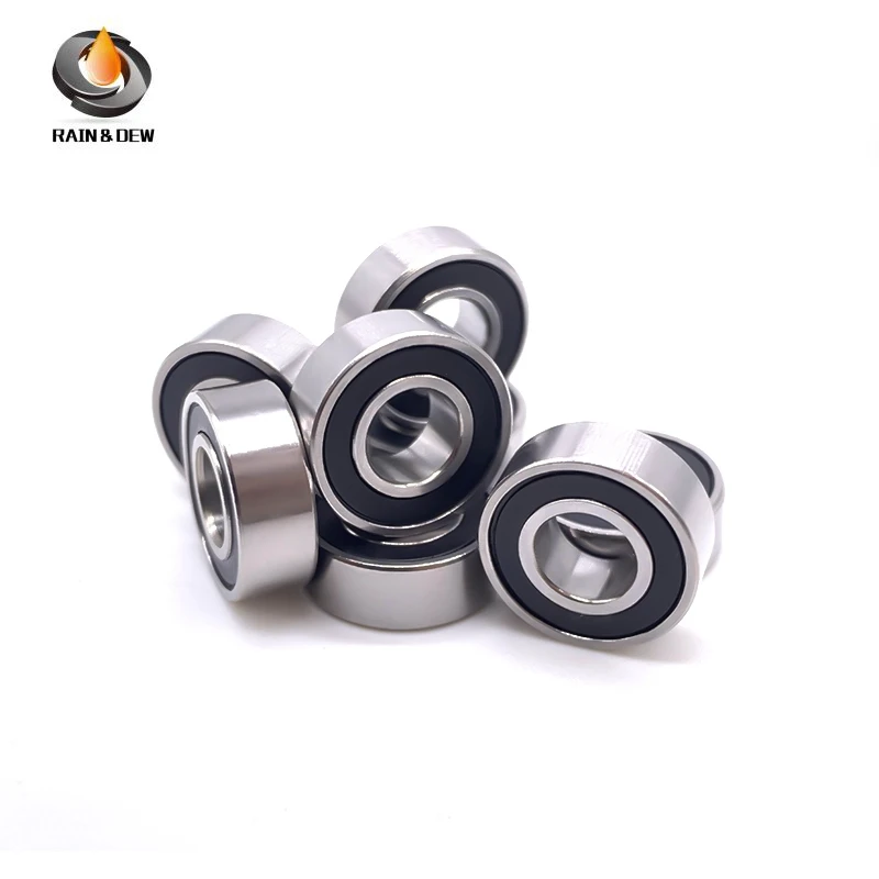 10PCS MR105RS 5X10X4mm Miniature Ball Bearing ABEC-7 608RS 625RS 6700RS 6701RS 6702RS 686RS 688RS MR115RS MR128RS For RC Motor