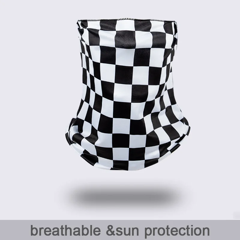 

Летняя маска-балаклава из ледяного шелка с защитой от солнца для велоспорта, дышащий шарф-гейтер с УФ-защитой для мужчин и женщин