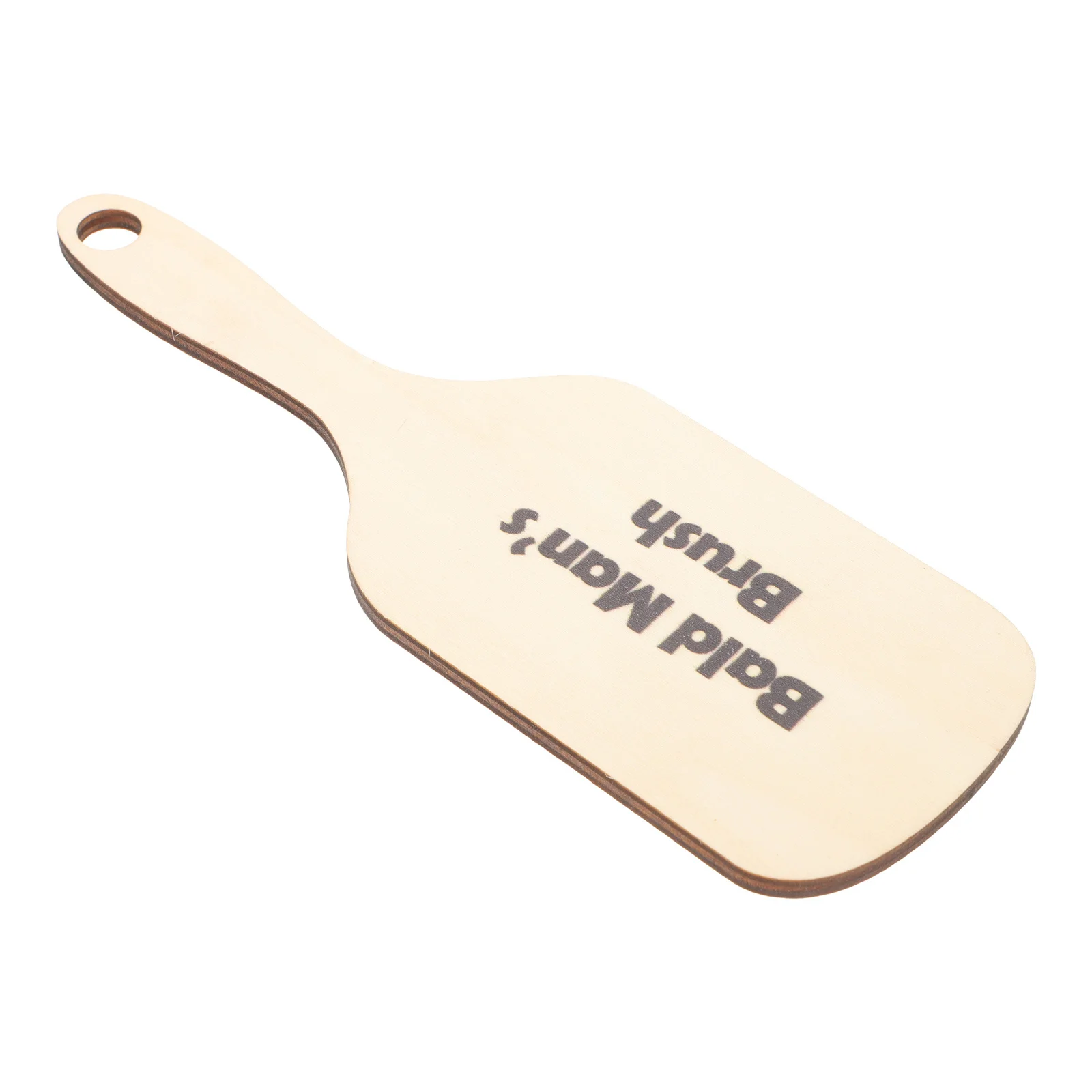 

Wooden Grooming Comb for Bald Man Large Wide Tooth Styling Hair Brush Humorous Prank Accessory Clown Costumes Comedy Acts