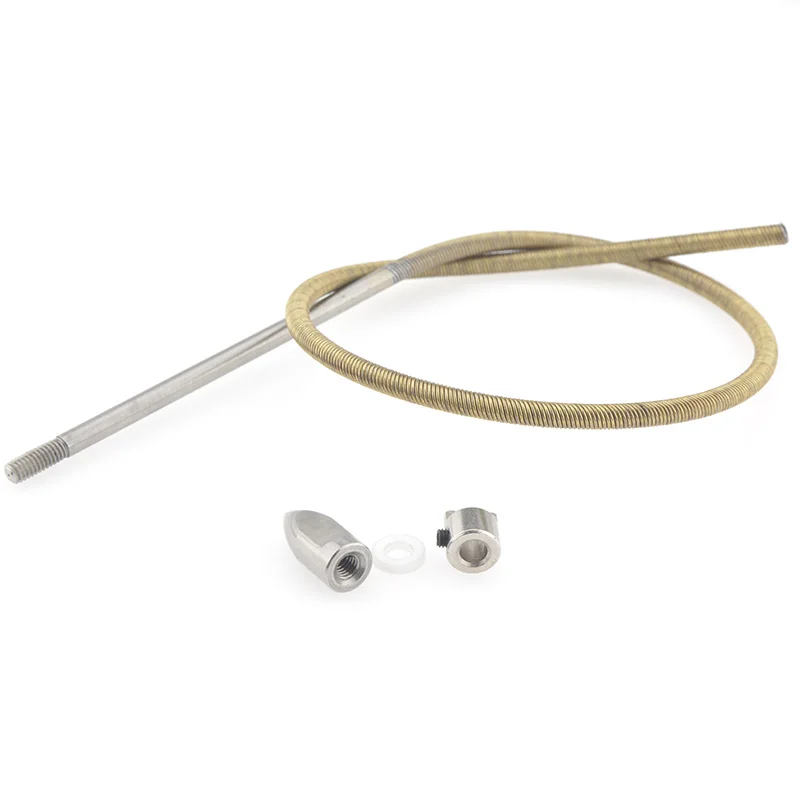 RC Boot RC Modell Boot Welle Kit 4mm Links/Rechts Flexible Achse + Antrieb Hund + Kunststoff Dichtung + Prop Mutter Für RC Boot (Gas Nitro) – Detail 4