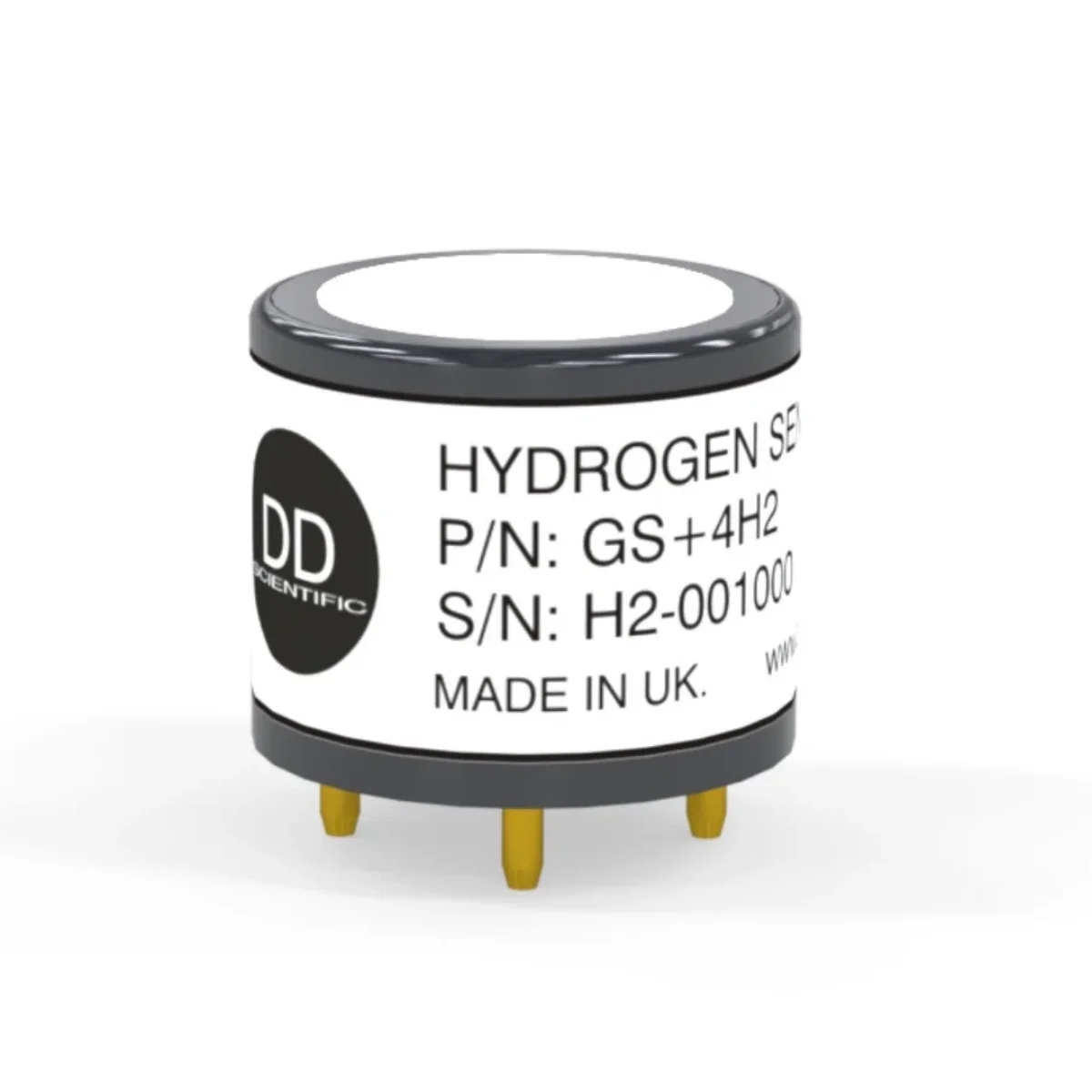 Hydrogen (H2) sensor GS+4H2-1000 High Range Filtered Carbon Monoxide