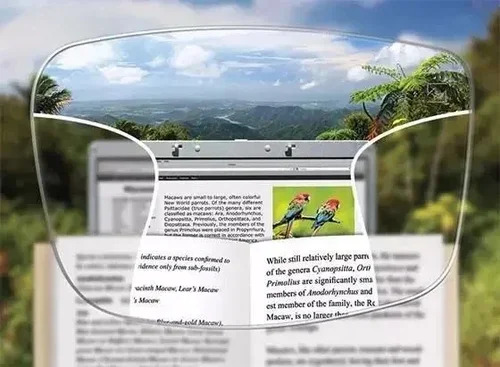 Lentes progresivas SZTZX Premium de forma libre de amplio campo 4K HD 1,56/1,61/1,67/1,74 lentes ópticas multifocales personalizadas delgadas