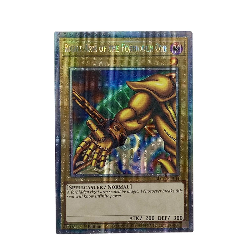 Yu-Gi-Oh! Collection DIY Proxy Cards Exodia the Forbidden One English DIY Toys Hobbies Full Set English Non-Original PlayingGift