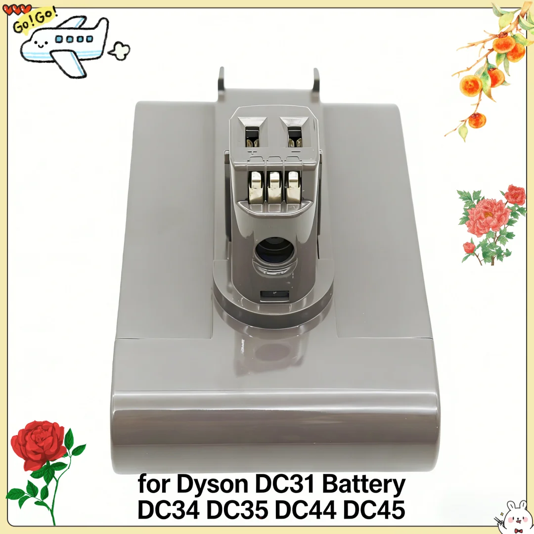 

22.2V Rechargeable Battery for Dyson DC35 DC44 DC34 Vacuum Cleaner, Compatible with DC31 Animal Animal Cordless Vacuum Parts