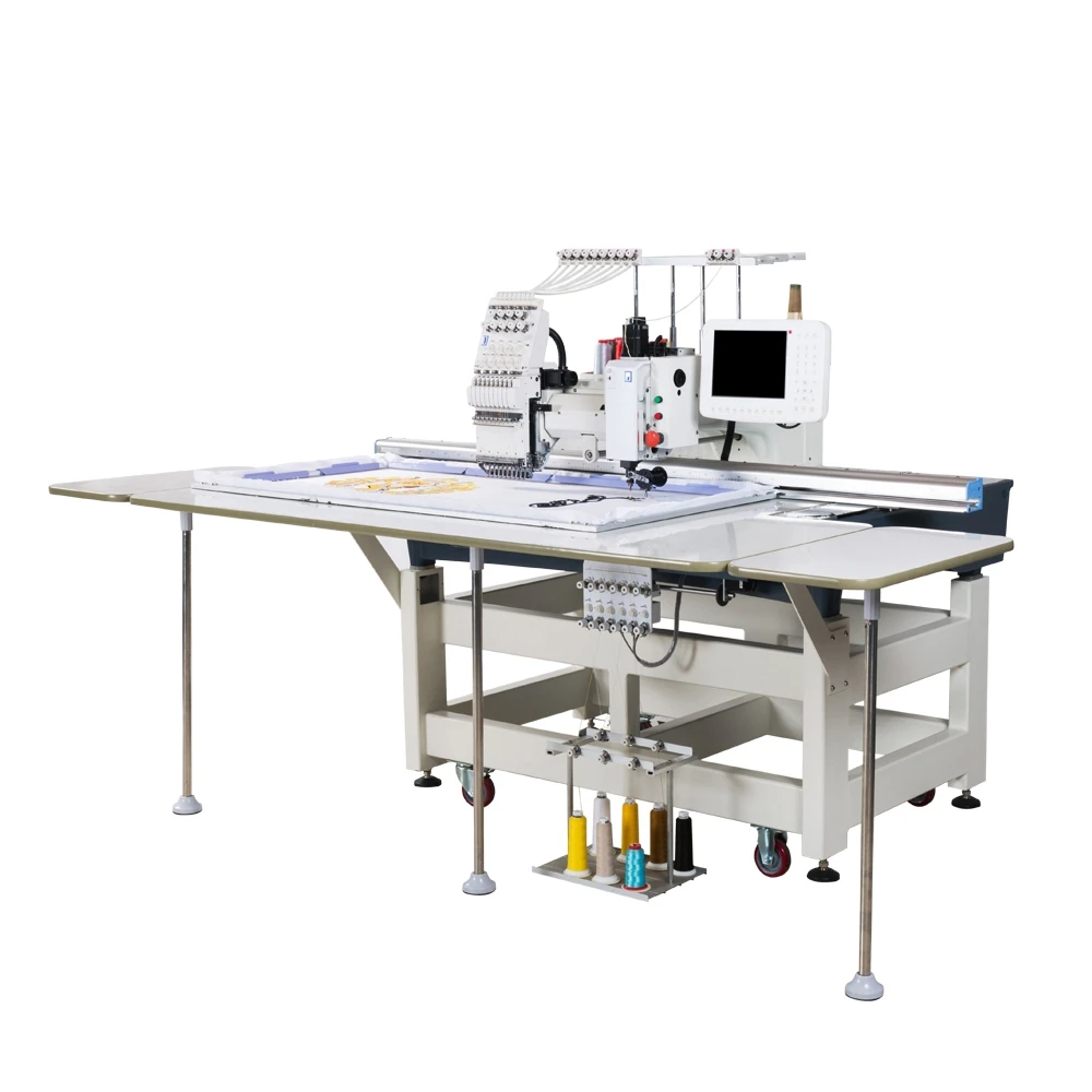 Lewanjoy 싱글 헤드 셔닐 타올 비드 스팽글 기능 혼합 500*1200 12/15 바늘 자수 기계, 자수 가게용