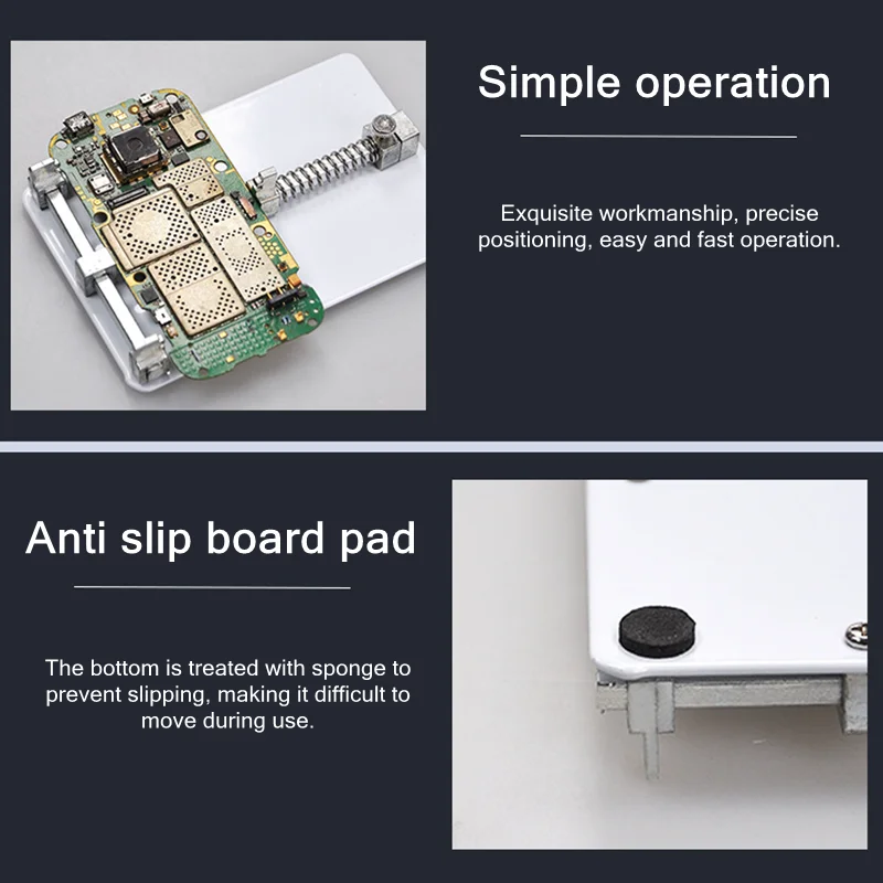 TE-07 Motherboard Repair Fixture for Mobile Phone Universal PCB Board Maintenance Jig Circuit Board Soldering Repair Clamp