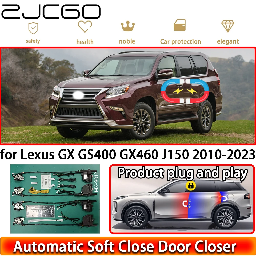 

Для Lexus GX GS400 GX460 J150 2010-2023: Комплект OEM-системы плавного закрывания дверей с электроприводом, автоматическим доводчиком и функцией легкого закрывания (Plug & Play)