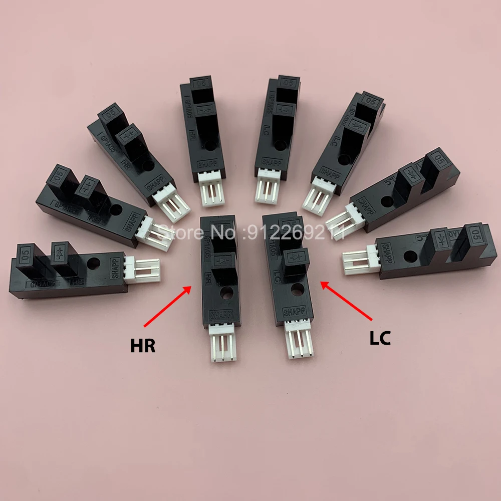 4Pcs LC HR Limit Sensor for Mimaki JV33 Roland Allwin Xuli Galaxy Printer Limited F Shape Switch Home Position Origin Sensor