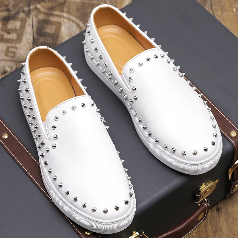 Men Fashion Lefu Shoes Platinum PU Lightweight and Comfortable Walking Shoes Business Brand Tassel Shoes Size 38-48 Men Shoes
