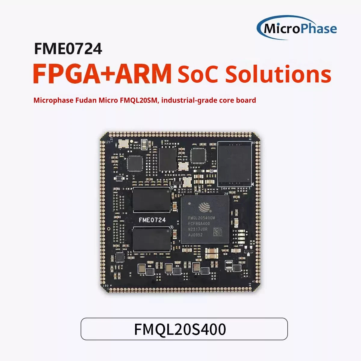 MicroPhase Industrial grade XME0724 ZYNQ SoM Xilinx Zynq 7000 SoC FPGA XC7Z010 XC7Z020 System on Module Core Board