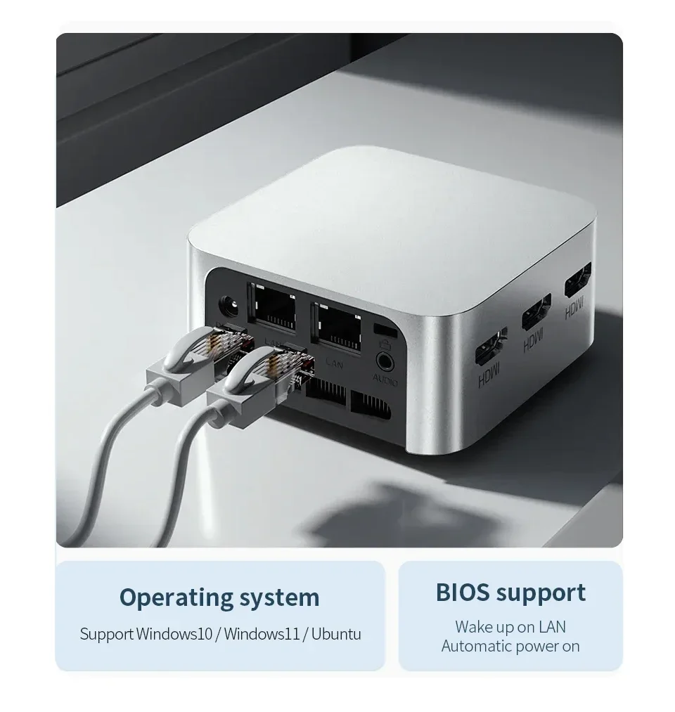 SXBOX T8 Plus Mini PC Intel N150 16GB LPDDR5