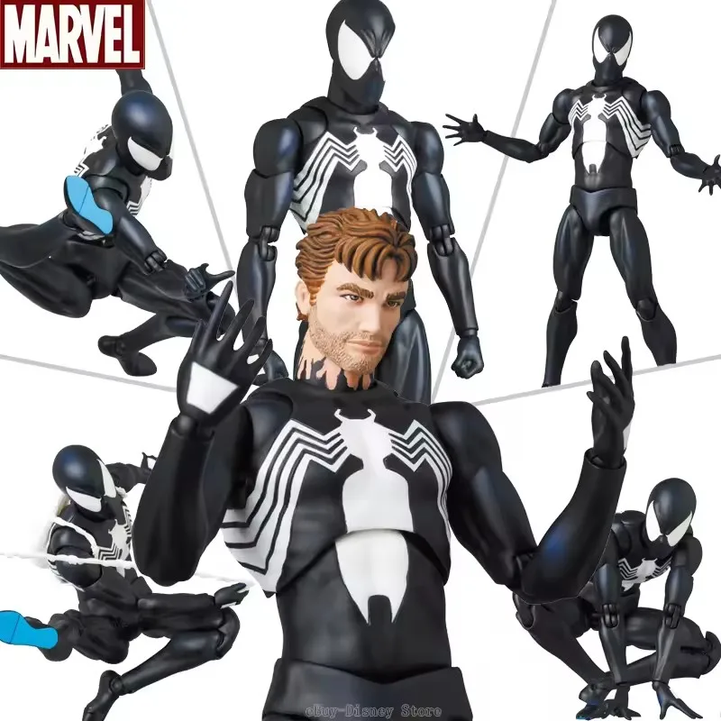 CT Mafex 147 Venom figura de acción modelo de juguete 1/12 de alta calidad Venom Spiderman figuras de cuerpo simbólico adornos coleccionables regalos