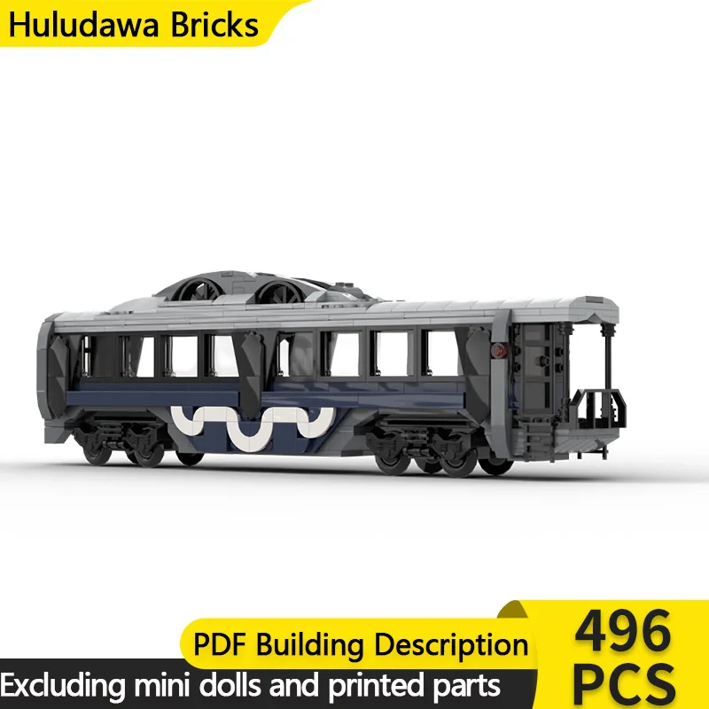 

Popular Game Model MOC Building Bricks Game Train Locomotive Modular Technology Gifts Holiday Assemble Children Toys Suit