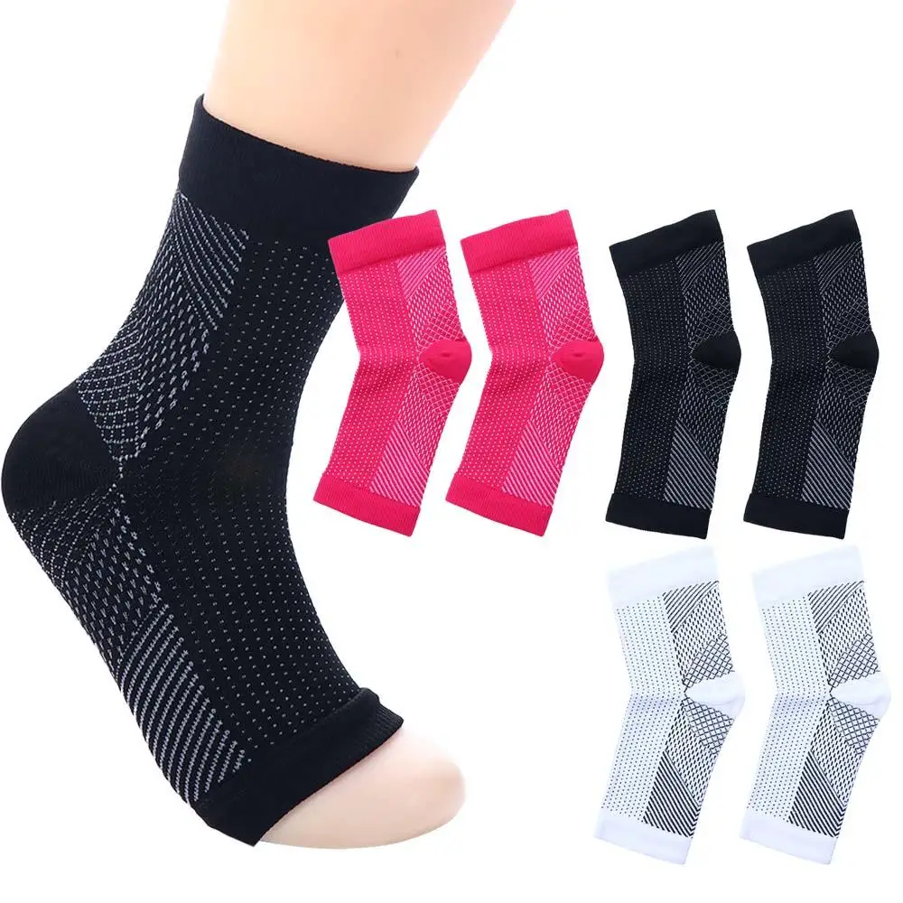 

High Fitness Sports Safety Running Basketball Foot Heel Wrap Bandage Ankle Support Ankle Brace Foot Sleeve Compression Socks