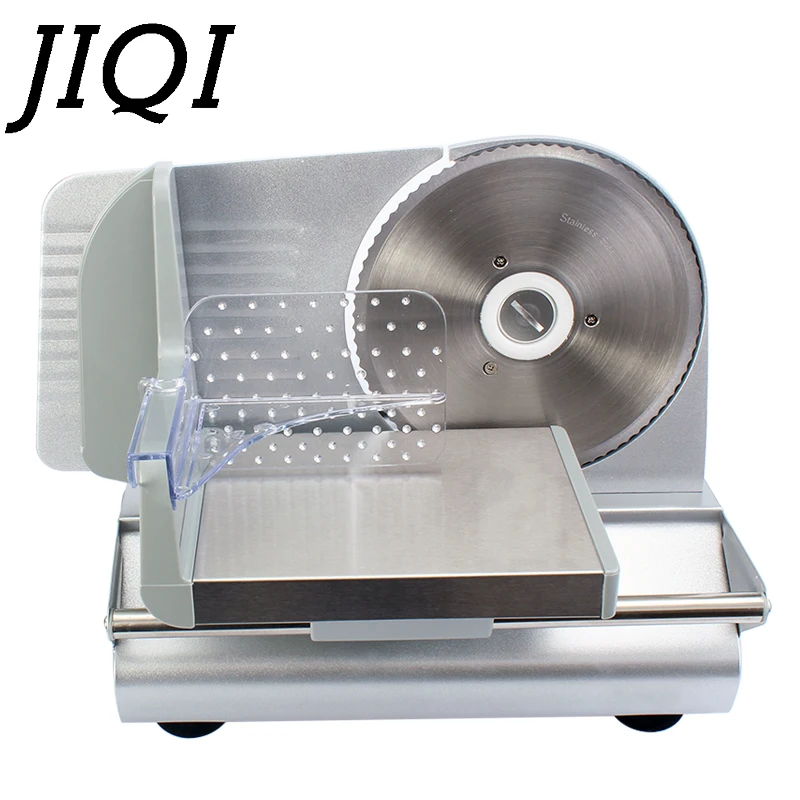 110V/220V Electric Meat Slicer Mutton Roll Beef Cutter Lamb Rolls Vegetable Cutting Machine Bread Slices Stainless Steel Mincer