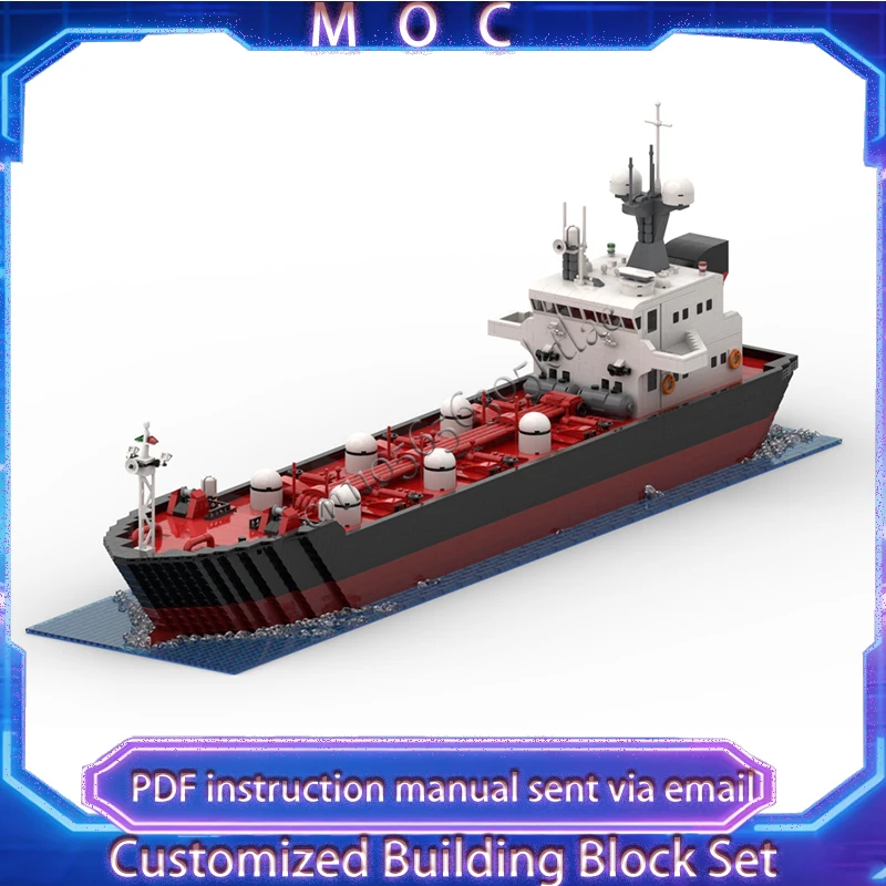 

NEW 3951 PCS Customize Famous Film Oil Tanker Boat MOC Building Block Model Children Diy Educational Assembly Toys Birthday Gift