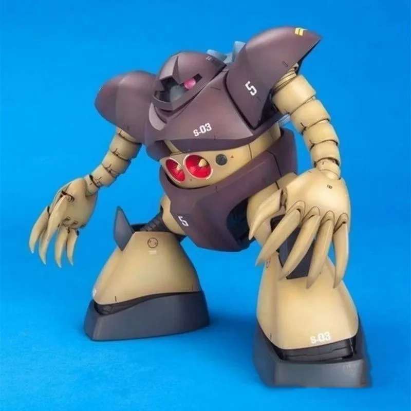 BANDAI original MG 1/100 MSM-03 GOGG traje móvil anime figura de acción montaje adornos colección juguete regalo para niños en choque