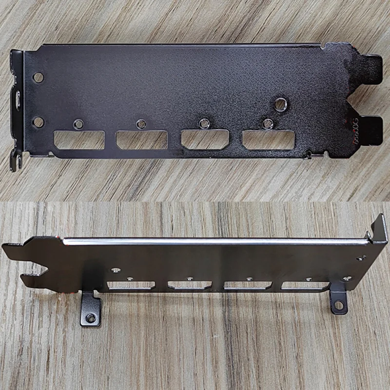 

H For AMD I/O Shield BackPlate Blende Bracket RX6700XT RX6700XT Graphic Card 1Pcs