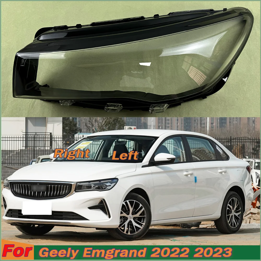 

Headlamp Shell Plexiglass Replace Original Lens For Geely Emgrand 2022 2023 Headlight Cover Transparent Lampshade Lamp Case